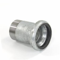 6" (159) V-teil mit 6" mit Außengewinde Typ Bauer verzinkt (S75) 6" (159) V-teil mit 6" mit Außengewinde Typ Bauer verzinkt (S75)