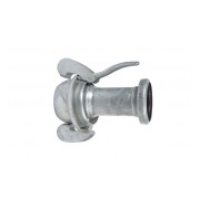 6" (159) M-deel verloop naar 4" (108) V-deel type Bauer gegalvaniseerd (S82) 6" (159) M-deel verloop naar 4" (108) V-deel type Bauer gegalvaniseerd (S82)