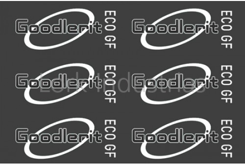 Vezelplaat pakking Type Goodlerit Eco GF 2 mm dik