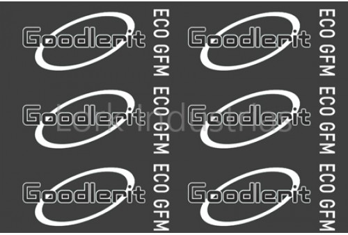 Vezelplaat pakking Type Goodlerit Eco GFM 0,8 mm dik