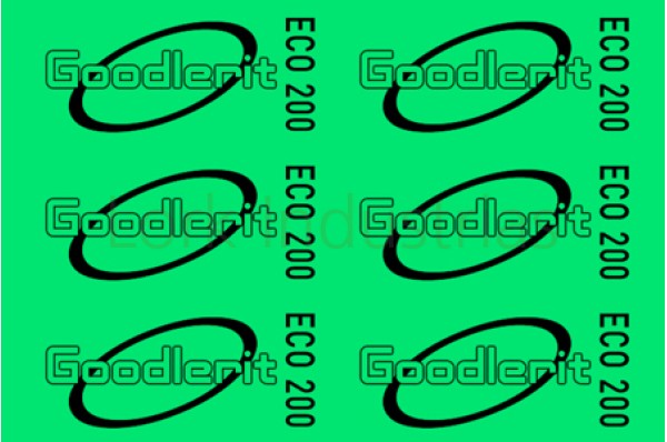 High pressure gasket Sheet Type Goodlerit Eco 200 0.5 mm thick