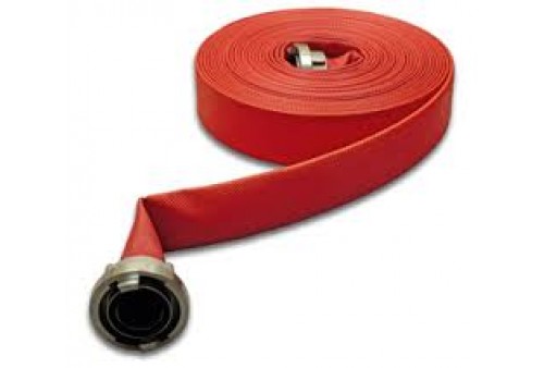 2" (50) Fire hose Red coated type Synthetic 500 a 20 meter with 2 PCs Storz couplings nok 81